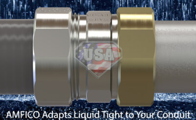 Liquid Tight to EMT or Rigid Conduit Adapters