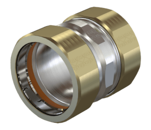 American Fittings Corp EC767US EMT Compression Coupling Concrete Tight Malleable 3 inch American Fittings Corp EC767US EMT Compression Coupling Concrete Tight Malleable 3 inch