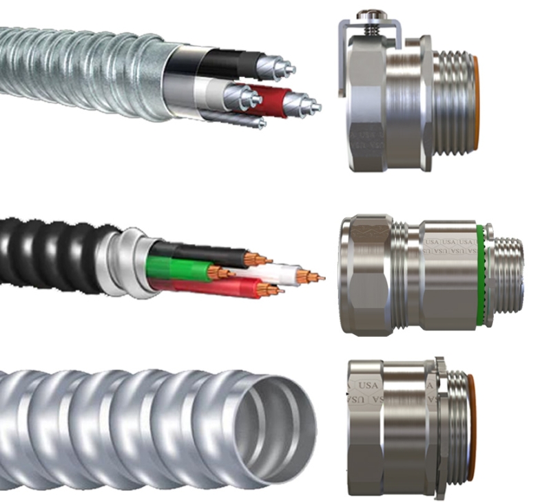 AC MC Connectors and Fittings USA